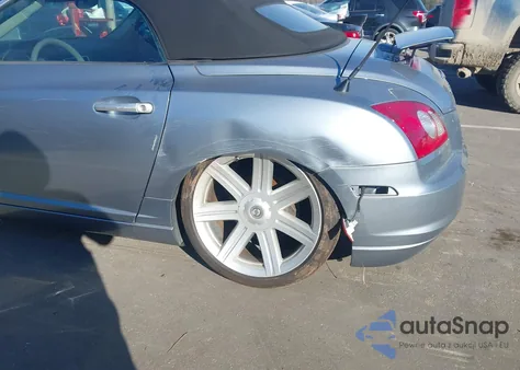 2006 Chrysler Crossfire Limited from USA, damaged, VIN 1C3AN65L66X067931